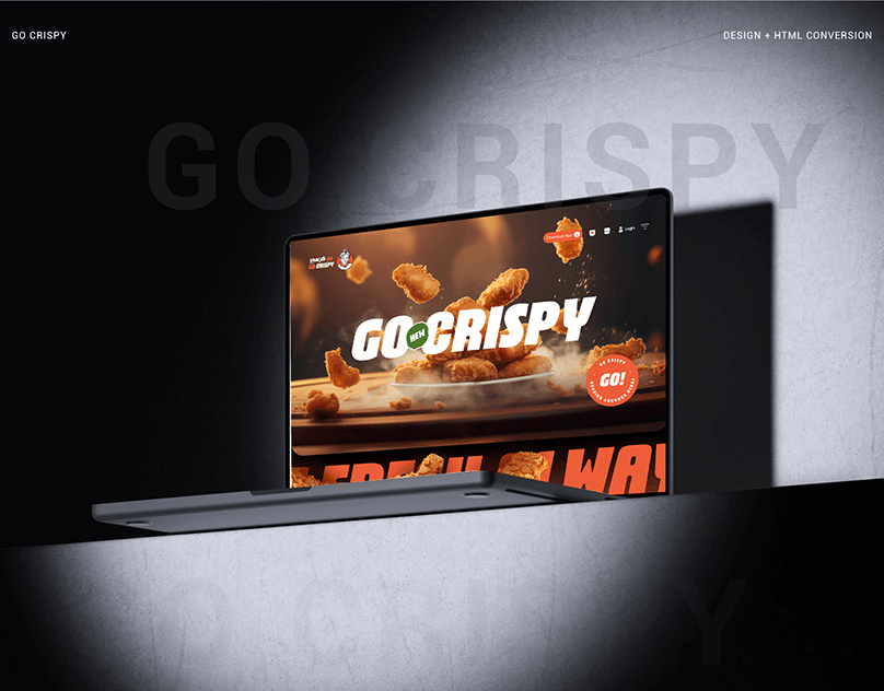 Gocrispy branding