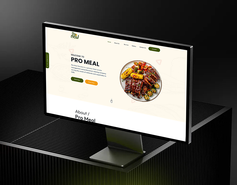 Promeal app design